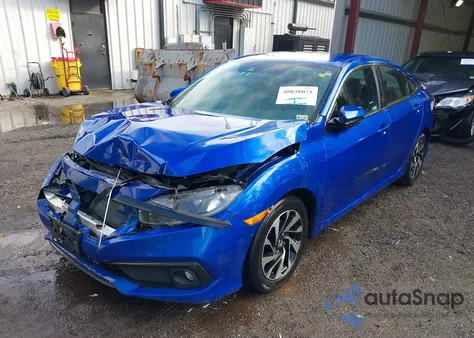 2019 Honda Civic Sport z USA, uszkodzony, nr VIN 2HGFC2F80KH504008